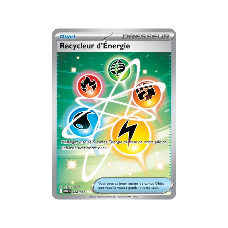 Recycleur d'Énergie - 108/88 - Ultra Rare - Équilibre Parfait