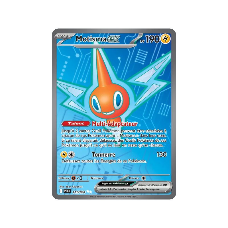 Motisma-ex - 111/94 - Ultra Rare - Flammes Fantasmagoriques