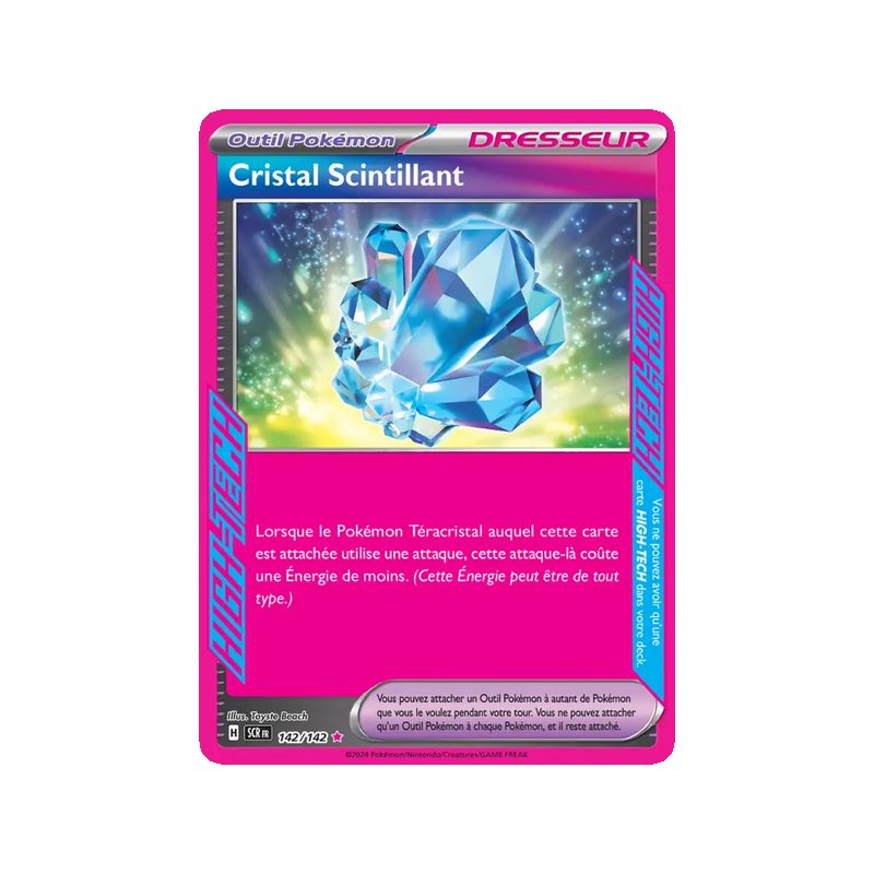 Cristal Scintillant - 142/142 - HIGH-TECG rare - Couronne Stellaire
