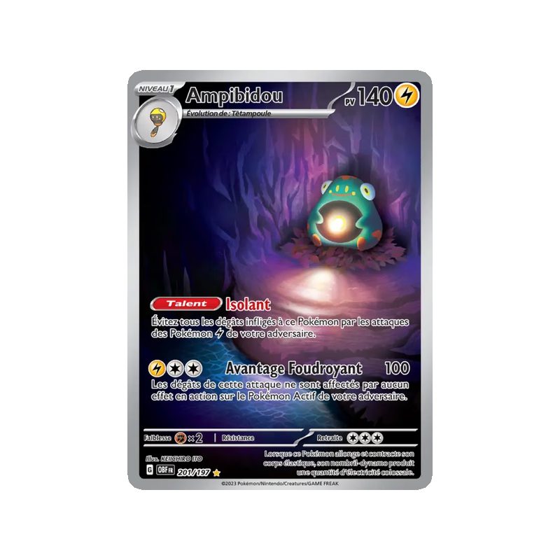 Ampibidou - 201/197 - AR - Flammes Obsidiennes