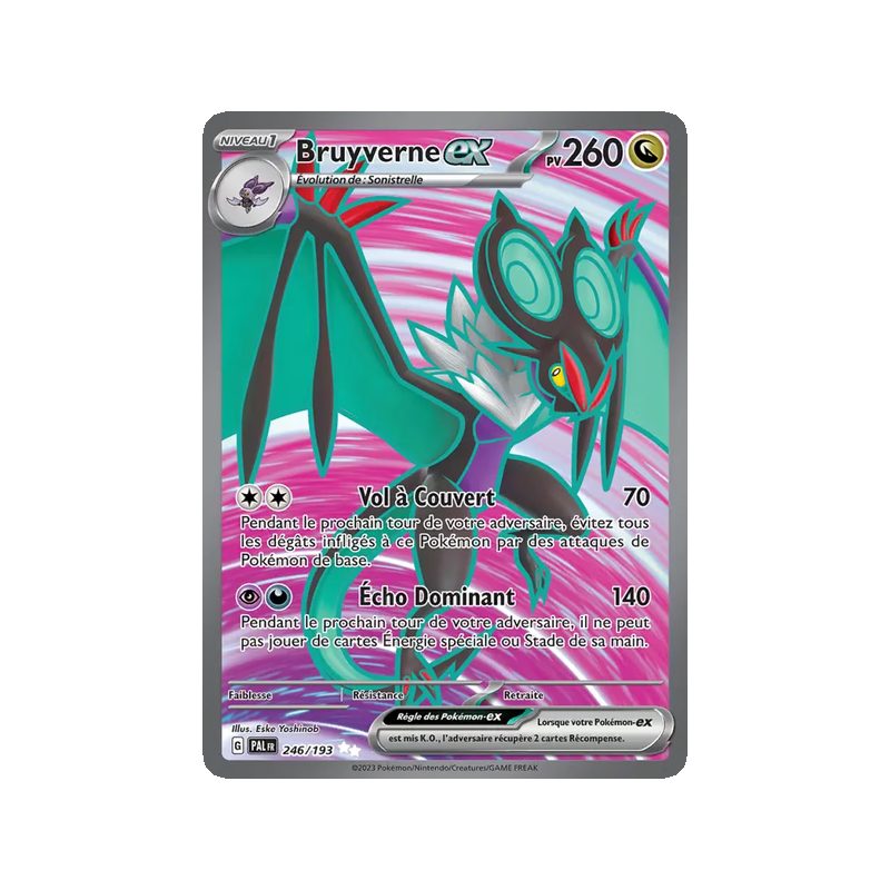 Bruyverne-ex - 246/193 - Ultra Rare - Évolutions à Paldea