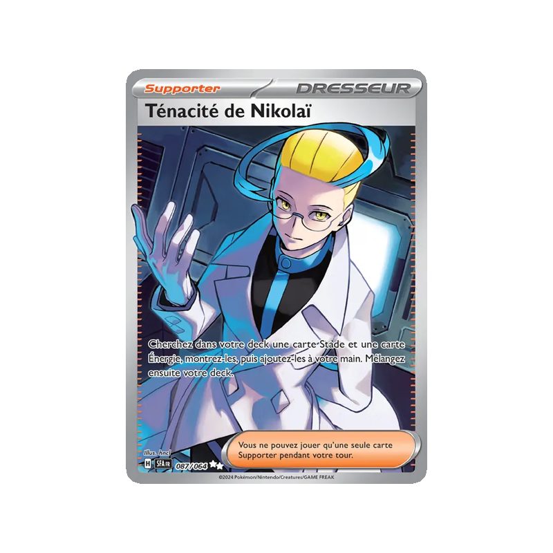 Ténacité de Nikolaï - 087/64 - Ultra Rare - Fable Nébuleuse