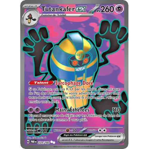 Tutankafer-ex - 224/182 - Ultra Rare - Faille Paradoxe