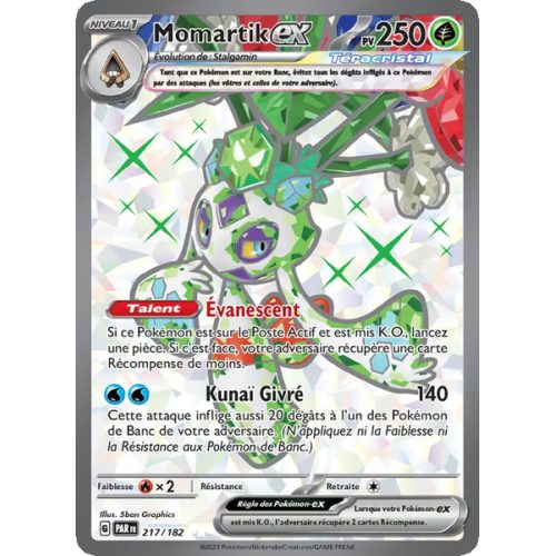 Momartik-ex - 217/182 - Ultra Rare - Faille Paradoxe