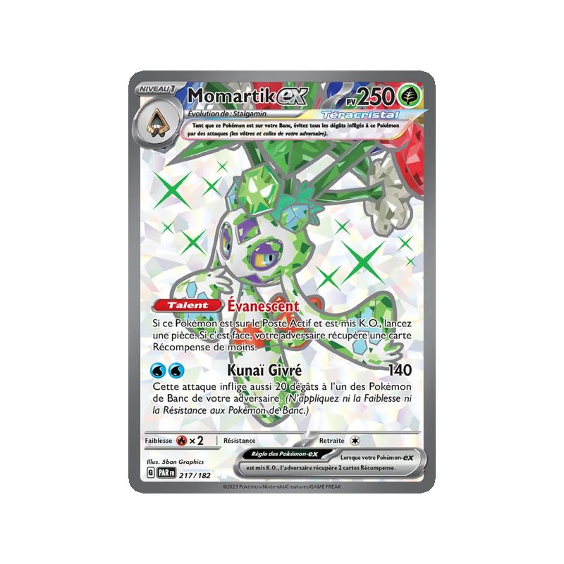 Momartik-ex - 217/182 - Ultra Rare - Faille Paradoxe