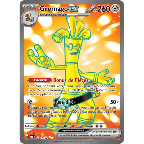 Gromago-ex - 231/182 - Ultra Rare - Faille Paradoxe