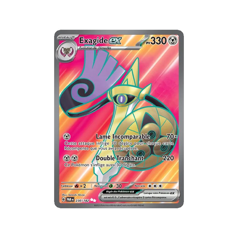 Exagide-ex - 230/182 - Ultra Rare - Faille Paradoxe