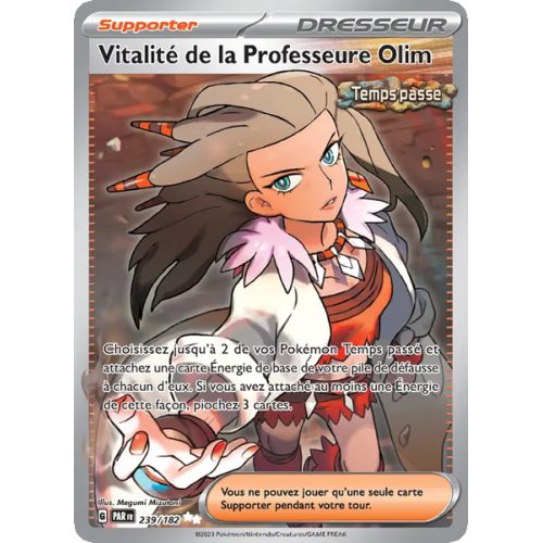 Vitalité de la Professeure Olim - 239/182 - Ultra Rare - Faille Paradoxe