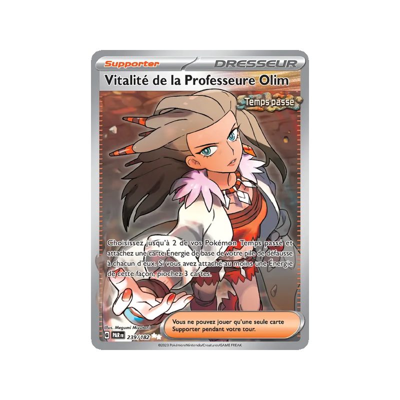 Vitalité de la Professeure Olim - 239/182 - Ultra Rare - Faille Paradoxe