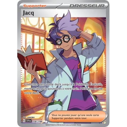 Jacq - 236/198 - Ultra Rare - Écarlate et Violet