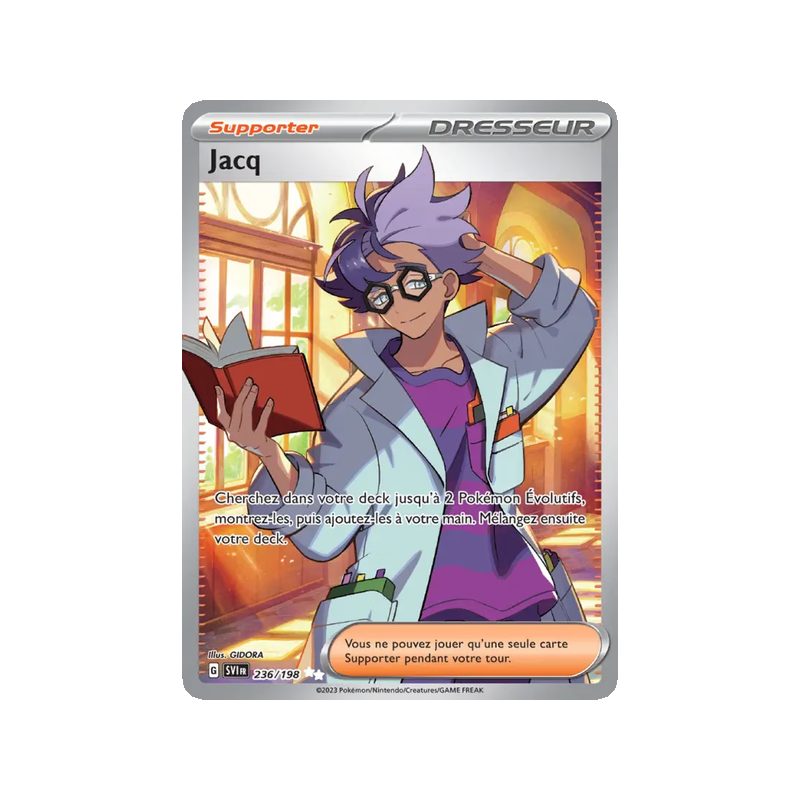 Jacq - 236/198 - Ultra Rare - Écarlate et Violet