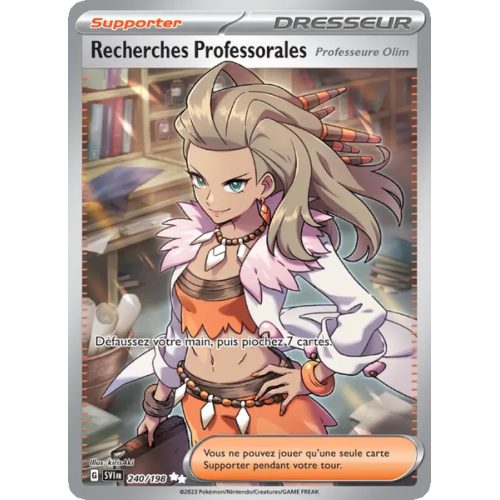 Recherches Professorales - 240/198 - Ultra Rare - Écarlate et Violet