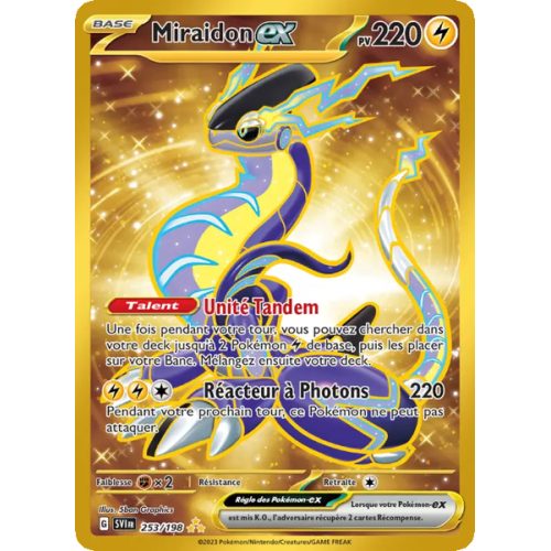 Miraidon-ex - 253/198 - Hyper rare - Écarlate et Violet