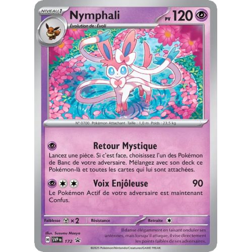 Nymphali - 172/225 - Promo - SVP Black Star Promos