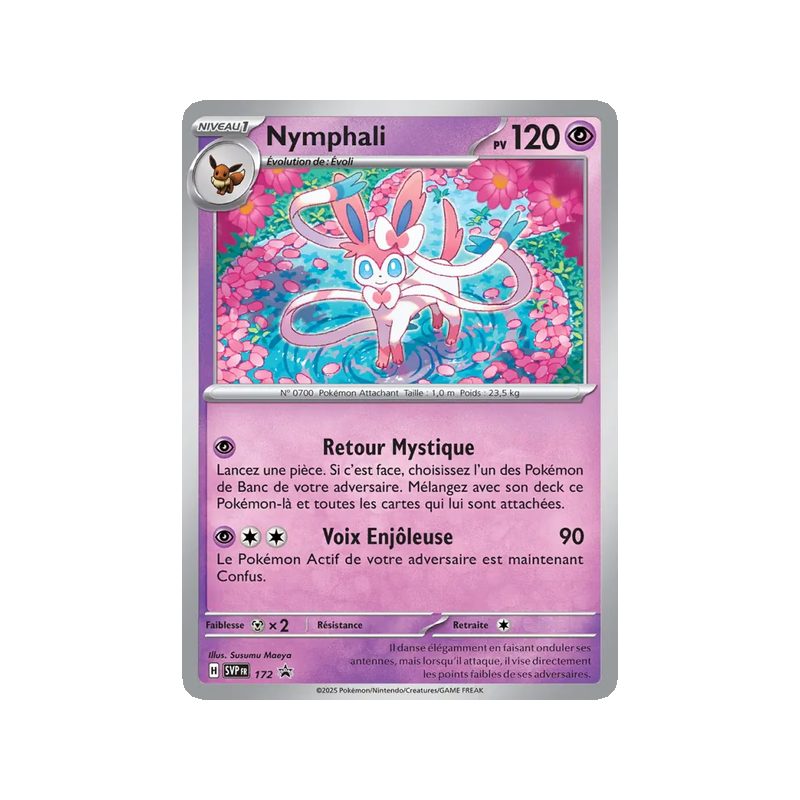 Nymphali - 172/225 - Promo - SVP Black Star Promos