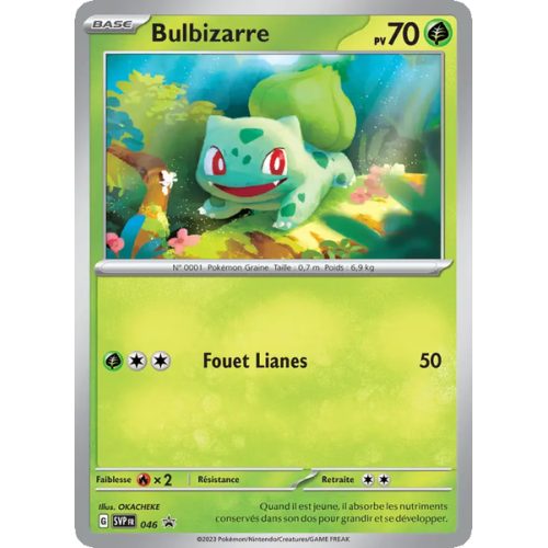 Bulbizarre - 046/225 - Promo - SVP Black Star Promos