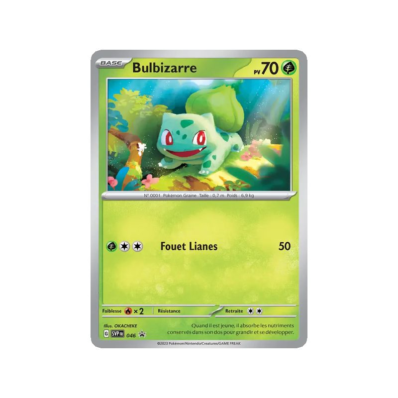 Bulbizarre - 046/225 - Promo - SVP Black Star Promos