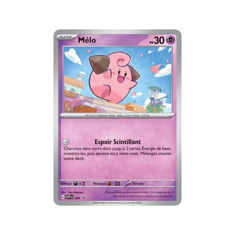 Mélo - 095/225 - Promo - SVP Black Star Promos