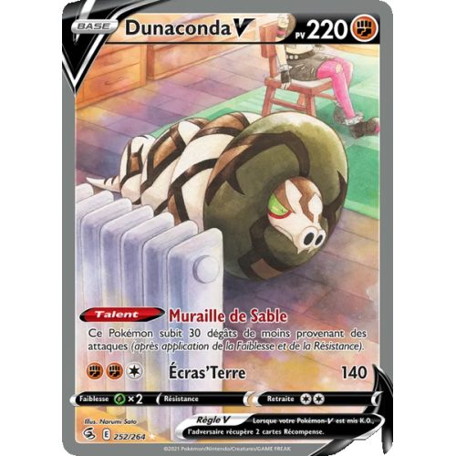 Dunaconda V - 252/264 - Ultra Rare - Poing de Fusion