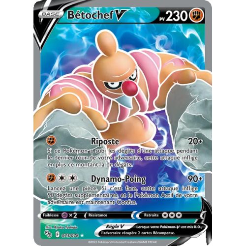 Bétochef V - 073/78 - Ultra Rare - Pokémon GO