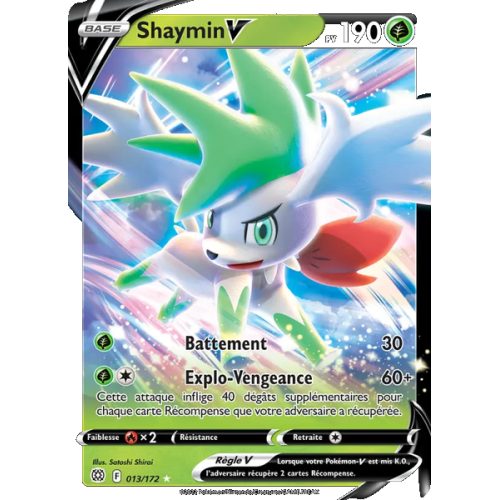 Shaymin V - 013/172 - Holo Rare V - Stars Étincelantes