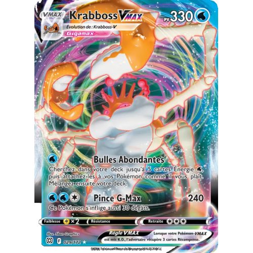 Krabboss VMAX - 029/172 - Holo Rare VMAX - Stars Étincelantes