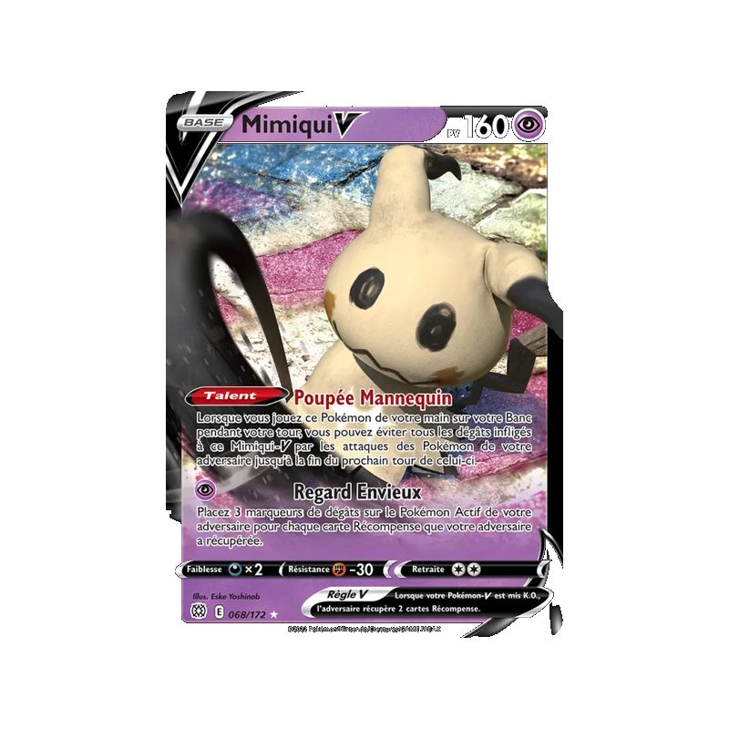 Mimiqui V - 068/172 - Holo Rare V - Stars Étincelantes
