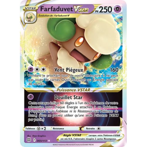 Farfaduvet VSTAR - 065/172 - Holo Rare VSTAR - Stars Étincelantes
