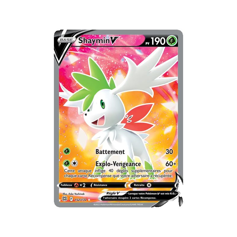 Shaymin V - 152/172 - Ultra Rare - Stars Étincelantes