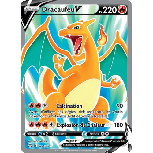 Dracaufeu V - 153/172 - Ultra Rare - Stars Étincelantes