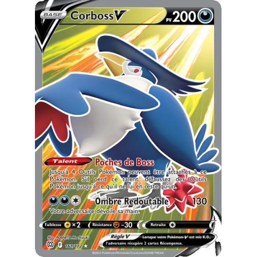 Corboss V - 161/172 - Ultra Rare - Stars Étincelantes