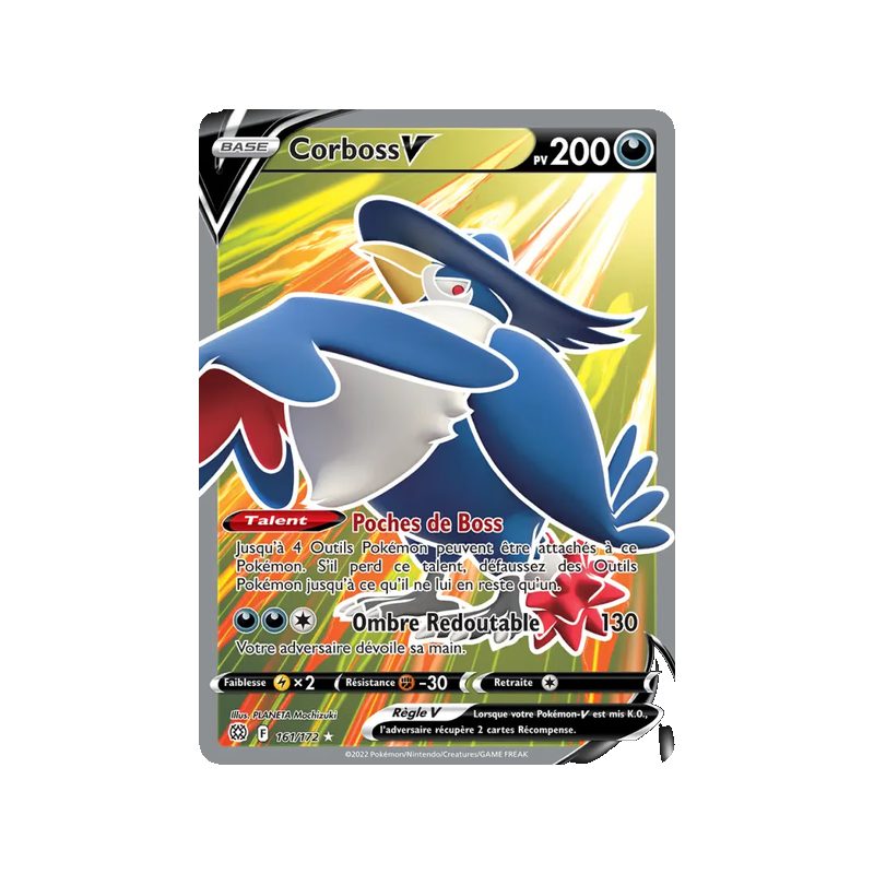 Corboss V - 161/172 - Ultra Rare - Stars Étincelantes