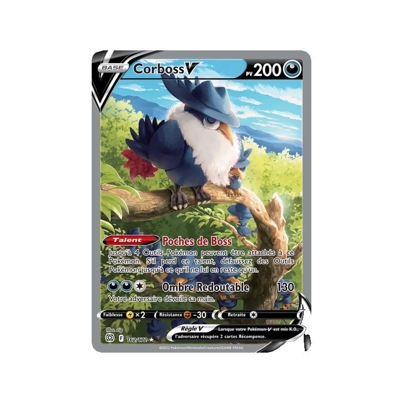 Corboss V - 162/172 - Ultra Rare - Stars Étincelantes