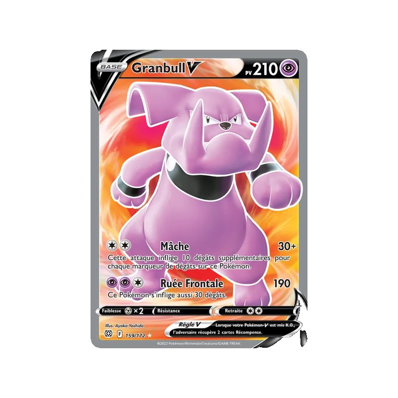 Granbull V - 159/172 - Ultra Rare - Stars Étincelantes
