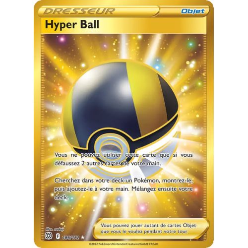 Hyper Ball - 186/172 - Ultra Rare - Stars Étincelantes