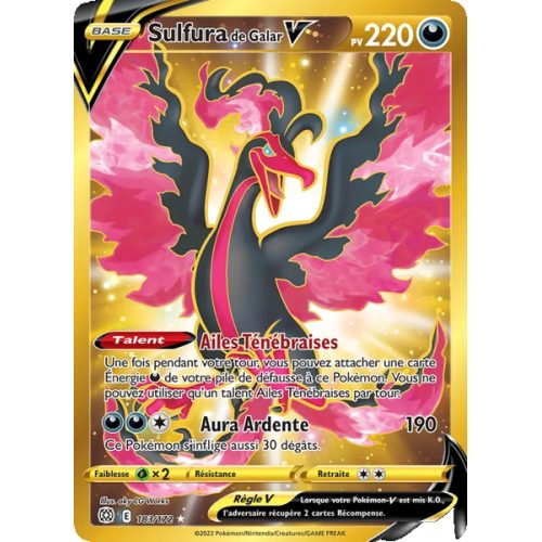 Sulfura de Galar V - 183/172 - Ultra Rare - Stars Étincelantes