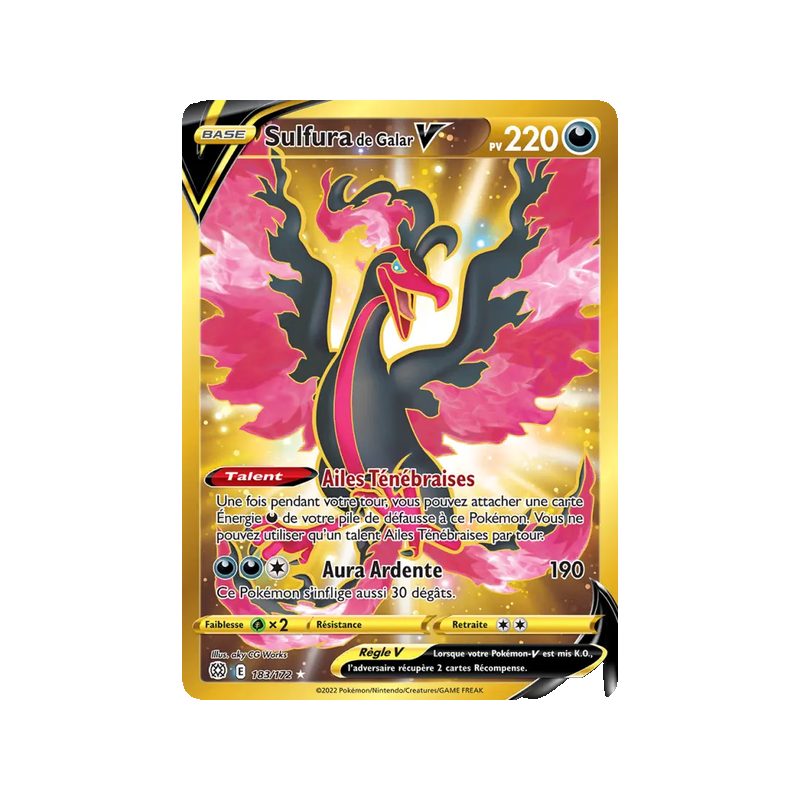 Sulfura de Galar V - 183/172 - Ultra Rare - Stars Étincelantes