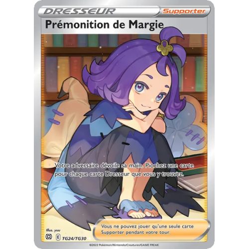 Prémonition de Margie - TG24/172 - Ultra Rare - Stars Étincelantes