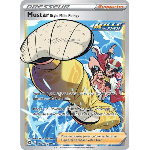 Mustar Style Mille Poings - TG27/172 - Ultra Rare - Stars Étincelantes