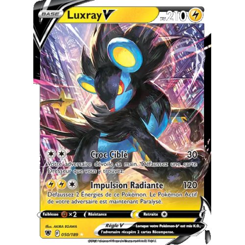 Luxray V - 050/189 - Holo Rare V - Astres Radieux