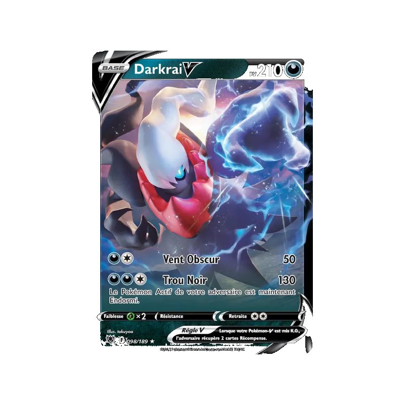 Darkrai V - 098/189 - Holo Rare V - Astres Radieux