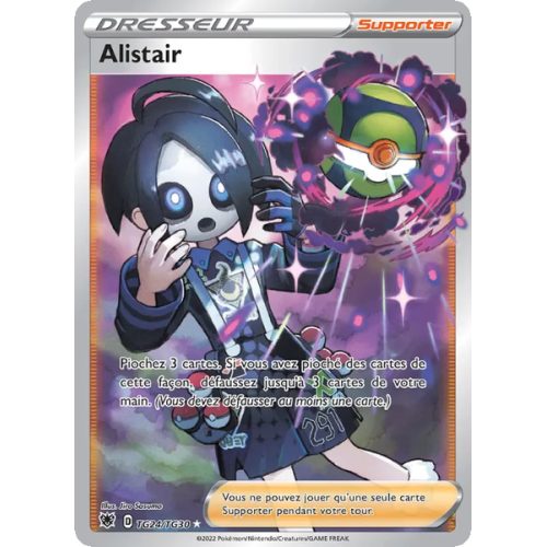 Alistair - TG24/189 - Ultra Rare - Astres Radieux