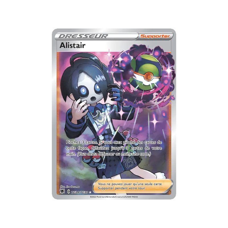 Alistair - TG24/189 - Ultra Rare - Astres Radieux