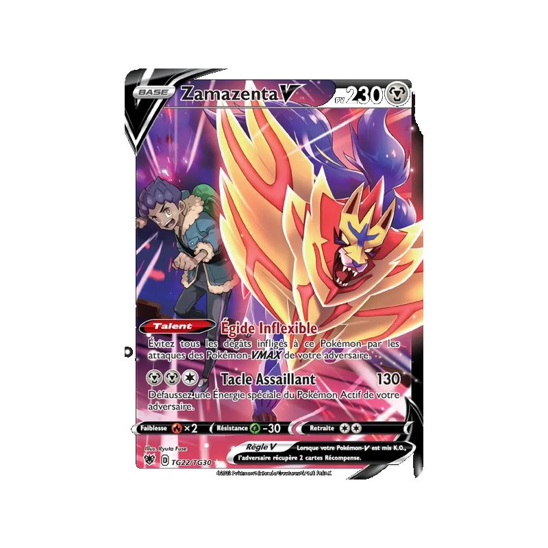 Zamazenta V - TG22/189 - Ultra Rare - Astres Radieux
