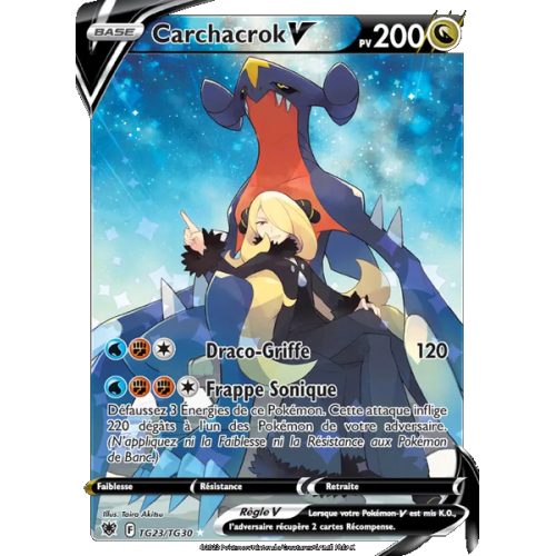 Carchacrok V - TG23/189 - Ultra Rare - Astres Radieux