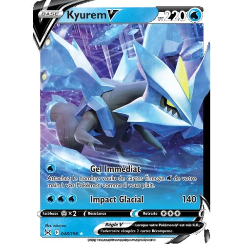 Kyurem V - 048/196 - Holo Rare V - Origine Perdue