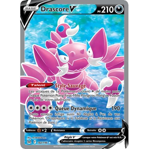 Drascore V - 182/196 - Ultra Rare - Origine Perdue