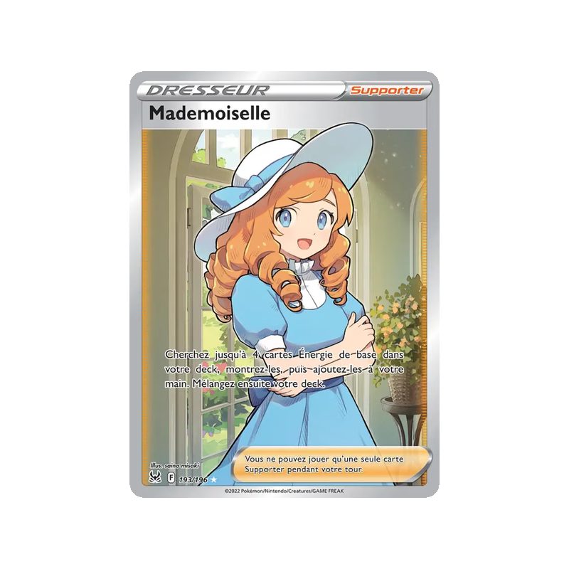 Mademoiselle - 193/196 - Ultra Rare - Origine Perdue