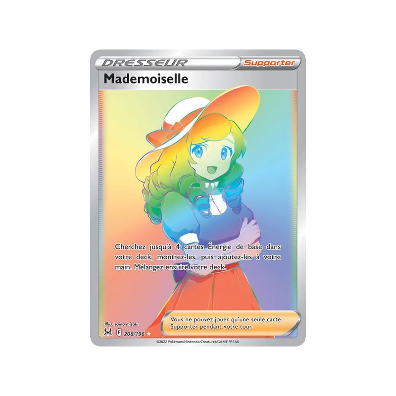 Mademoiselle - 208/196 - Ultra Rare - Origine Perdue