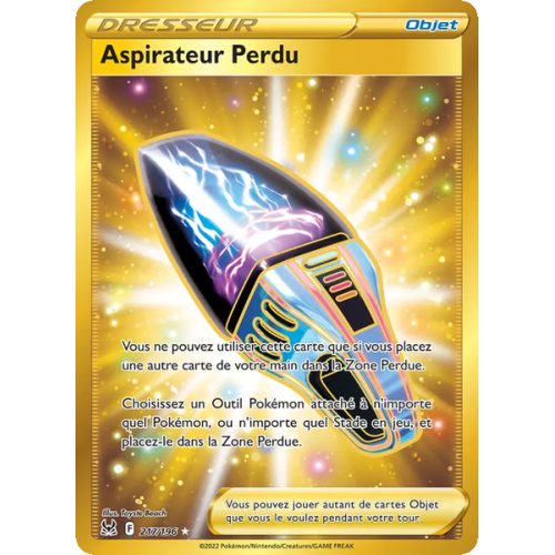 Aspirateur Perdu - 217/196 - Ultra Rare - Origine Perdue